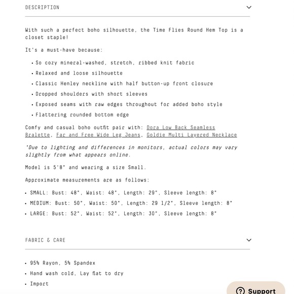 Three Bird Nest Time Flies Round Hem Top - Picture 8 of 12